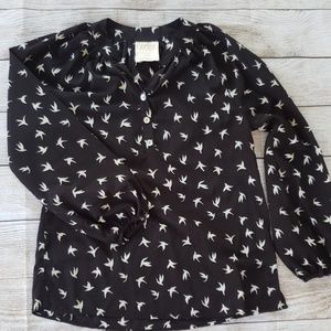 Sincerely Mary Bird Top size small